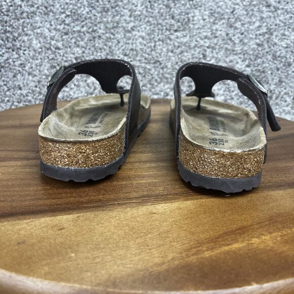 Birkenstock Gizeh Regular Fit Birko Flor Thong Flip Flop Size 36 / L5 Sandals - Picture 6 of 10
